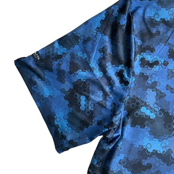 YATTA GOLF Men's Standout Performance Polo Shirts Golf Op Camo Size 4XL NEW - Picture 6 of 11